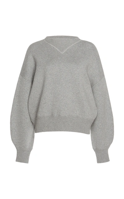 Isabel Marant Étoile Karl Jersey Sweatshirt In Grey
