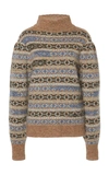 Isabel Marant Étoile Isabel Marant Etoile Multicolor Knit Ned Fair-isle Sweater In Tan