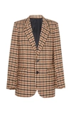 AMI ALEXANDRE MATTIUSSI LINED OVERSIZE TWO BUTTONS JACKET,H19V300.231