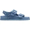 1774 Birkenstock Arizona Denim Slingback Sandal In Faded Denim