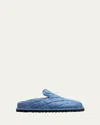 1774 Birkenstock Eliscu Denim Clog In Faded Denim