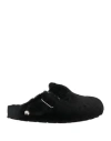 1774 Birkenstock Woman Mules & Clogs Black Size 6 Sheepskin In Black