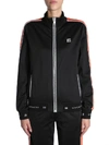 GIVENCHY GIVENCHY LOGO EMBROIDERED ZIP JACKET