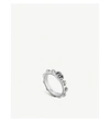 GUCCI GG RUNNING 18CT WHITE-GOLD AND WHITE DIAMOND RING,757-10001-YBC5543030010