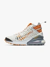 Nike Velvet Technical Fabric Air Max 270 Ispa White Sneakers In White