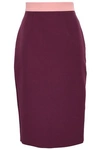 ROKSANDA Two-tone crepe pencil skirt,3074457345620218121