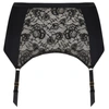 KATHERINE HAMILTON Abbie Black Suspender Belt