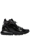Nike Black Ispa Air Max 270 High Top Sneakers In Black