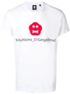 ASPESI KINKYATOMS MOTIF T-SHIRT