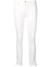 7 FOR ALL MANKIND SKINNY SIDE TIE JEANS