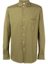 Aspesi Relaxed Fit Shirt - Green In Green