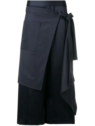 Monse Apron Style Trousers In Blue