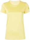 MONCLER MONCLER LOGO T恤 - 黄色