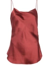 Cinq À Sept Cinq A Sept Cami Top - Red In Red