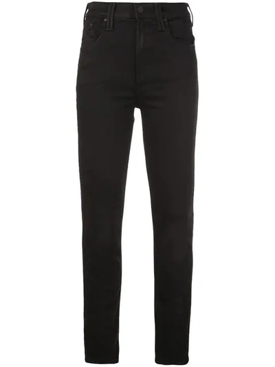 Mother High Waisted Skinny Jeans - 黑色 In Black