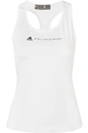 ADIDAS BY STELLA MCCARTNEY + PARLEY FOR THE OCEANS ESSENTIALS MESH-PANELED CLIMALITE TANK