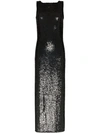 ASHISH ASHISH SEQUIN EMBELLISHED MAXI DRESS - 黑色