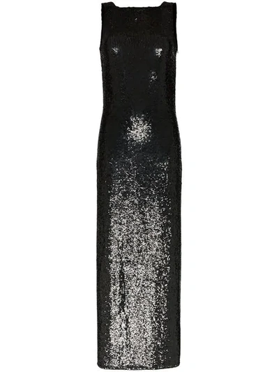 Ashish Sequin Embellished Maxi Dress - 黑色 In 101 - Black