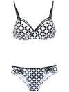 AMIR SLAMA PRINTED BIKINI SET