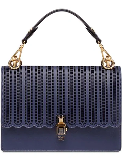 Fendi Kan I Shoulder Bag - 蓝色 In Blue