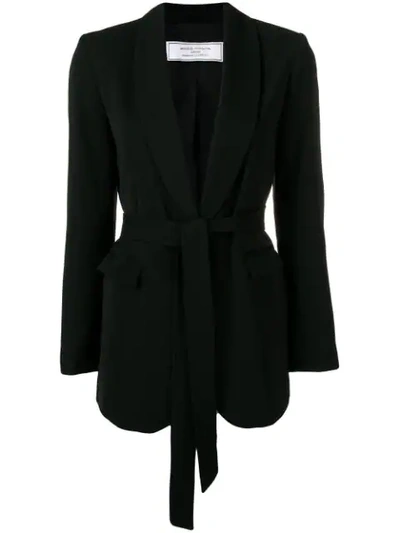 Société Anonyme Belted Longline Jacket - 黑色 In Black