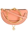 CHLOÉ CHLOÉ NILE MINAUDIÈRE BRACELET BAG - 橘色