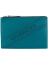 GIVENCHY PERFORATED LOGO CLUTCH