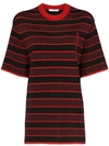 GIVENCHY STRIPED KNIT TOP