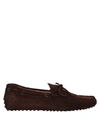 Tod's Loafers In Dark Brown