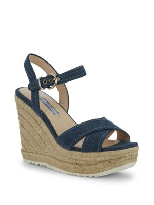 prada denim espadrilles