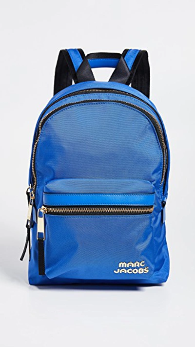 Marc Jacobs Medium Backpack In Dazzling Blue