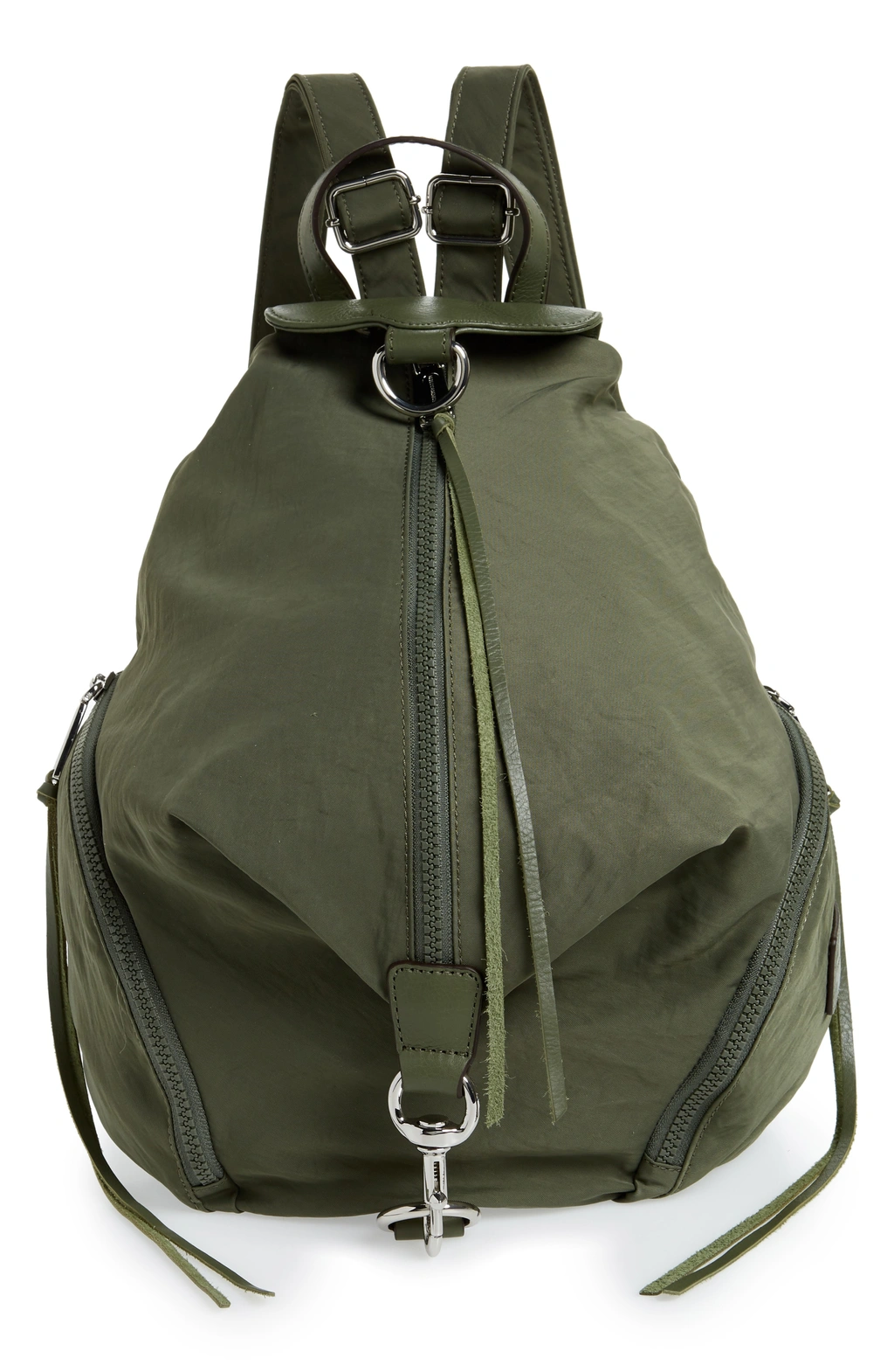 Rebecca Minkoff Julian Nylon Backpack Green In Olive ModeSens