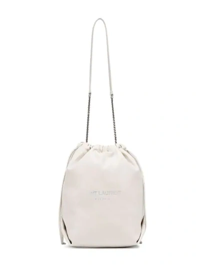 Saint Laurent Ysl Bag Pochon - 白色 In White