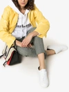 Givenchy Urban Street Leather Low-top Sneakers In White
