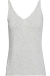 EBERJEY EBERJEY WOMAN MARLED KNITTED TANK LIGHT grey,3074457345619997133