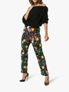 ASHISH ASHISH FLORAL PRINT SEQUIN TROUSERS,P1913079644