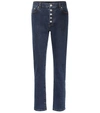 JOSEPH DEN HIGH-RISE STRAIGHT-LEG JEANS,P00363648