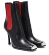 CALVIN KLEIN 205W39NYC WILAMIONA LEATHER ANKLE BOOTS,P00361707