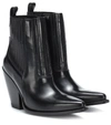 VALENTINO GARAVANI Valentino Garavani leather ankle boots,P00367835