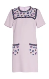 ANDREW GN EMBELLISHED MINI DRESS,D19TC/ANF19