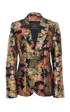 ANDREW GN FLORAL-JACQUARD BLAZER,725504