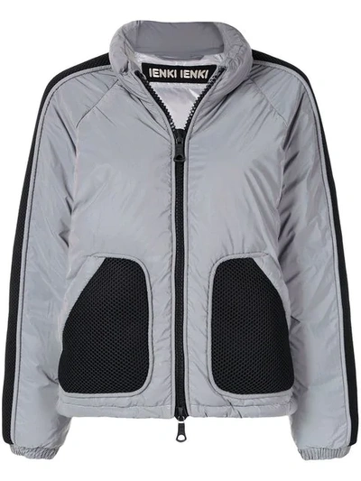 Ienki Ienki Reflective Puffer Jacket In Grey