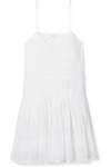 ISABEL MARANT ÉTOILE AMELIE EMBROIDERED COTTON-VOILE MINI DRESS