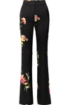 ETRO FLORAL-PRINT CADY FLARED PANTS