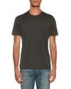 TOM FORD MEN'S SHORT-SLEEVE SOLID T-SHIRT, GRAY,PROD218740080