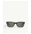 RAY BAN RAY-BAN WOMEN'S BLACK RB2132 NEW WAYFARER SUNGLASSES,12367459