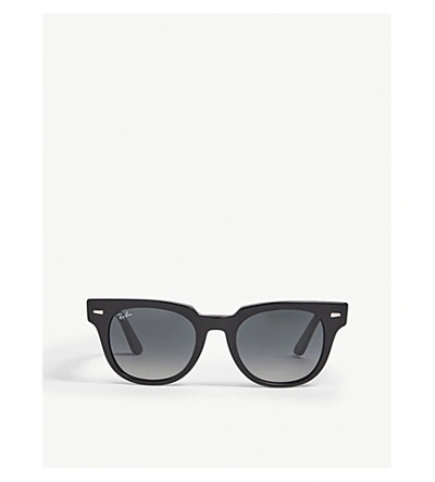 Ray Ban Ray-ban Womens Black Rb2168 Meteor Square-frame Sunglasses
