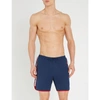 GUCCI LOGO-TAPED SIDE RELAXED-FIT SWIM SHORTS