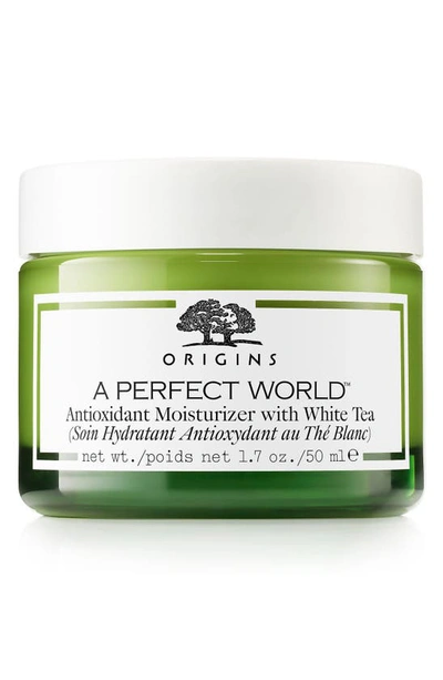 Origins A Perfect World&trade; Antioxidant Moisturizer With White Tea 1.7 oz/ 50 ml In Multi