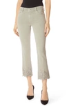 J Brand Selena Crop Bootcut Jeans In Faded Gibson